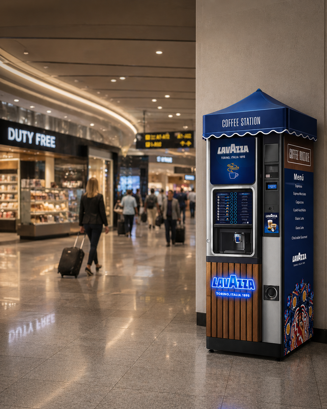 LAVAZZA BLUE CONCERTO COFFEE STATION - Lavazza Panama