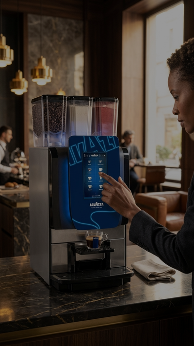 Lavazza Kometa Coffee Station - (Disponible bajo planes corporativos).