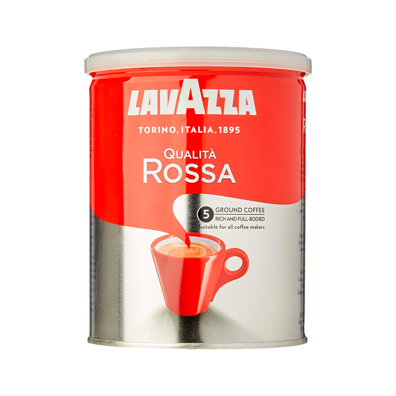 Café Molido Qualitá Rossa Lata Lavazza 250G